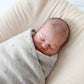 Merino Wool Knitted Baby Blanket, All-Season, Oeko-Tex Certified