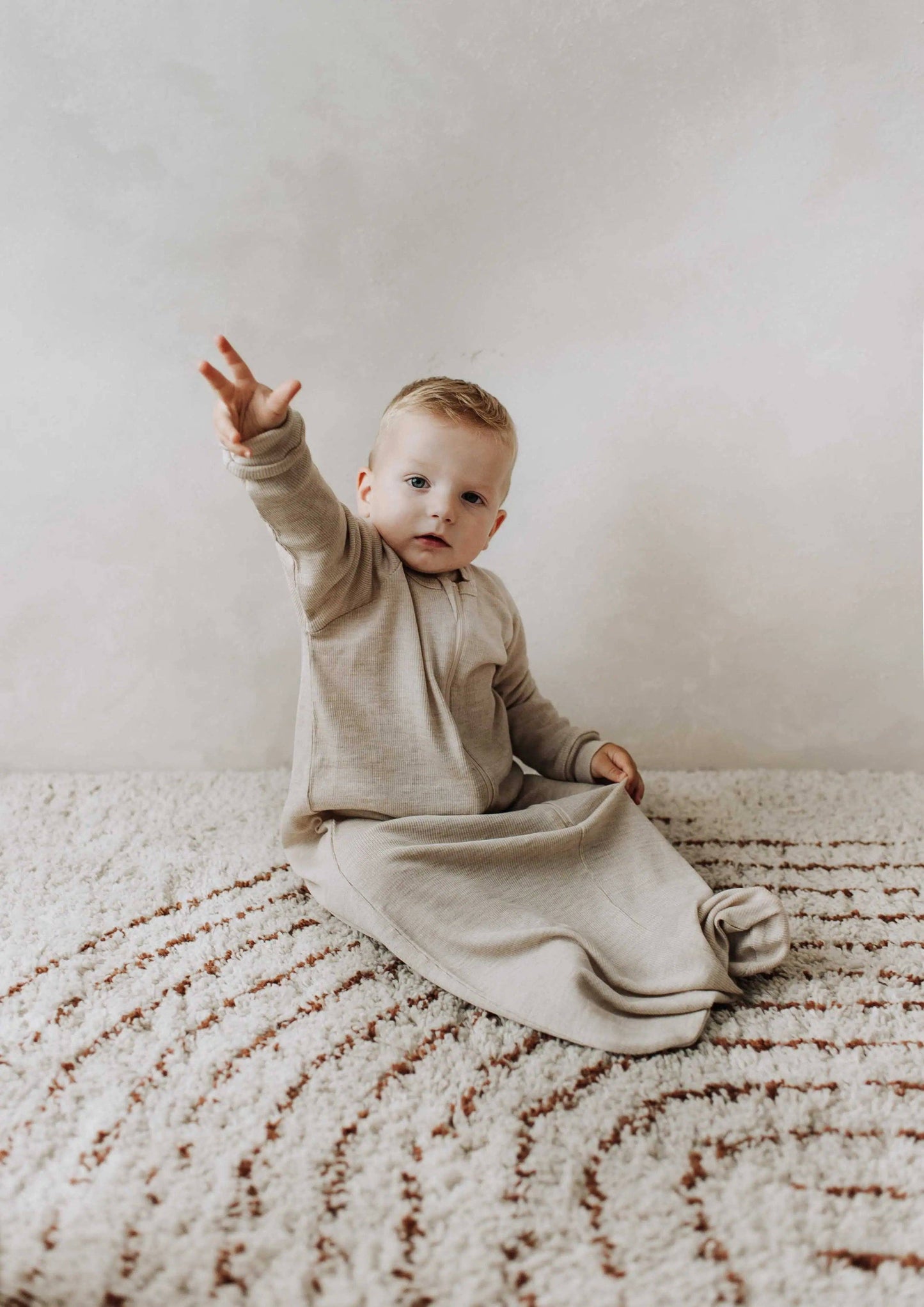 Baby sleeping bag - Merino wool