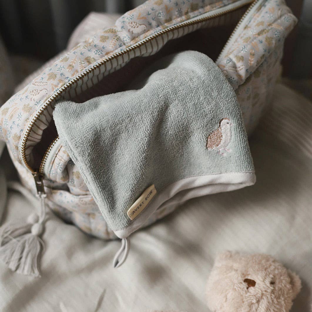 Bath Mitt, Quail