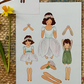 Anemone Family Cut-Out Decoration, Danish Design