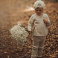 Pops Knit Leggings, Beige, 100% Organic Cotton