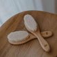 Baby Brush, Natural, Wool and Wood