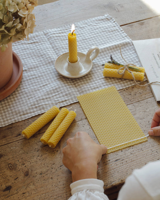 Beeswax Candle Making Kit