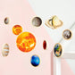 Wooden Solar System Discs Set of 11 – Montessori Space Learning Toy