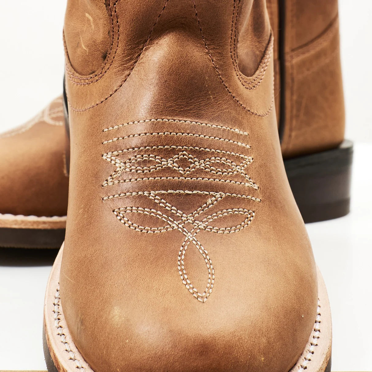 Kids Cognac Dove Limited Cowboy Boots - Bootstock & Copenhagen Colors