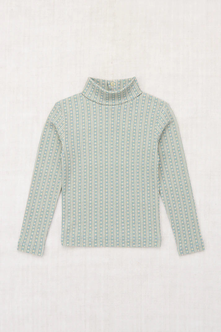 Turtleneck, Overcast Little House Floral