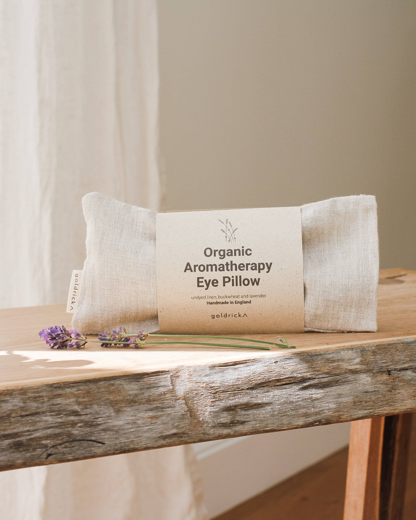 Aromatherapy Eye Pillow | French Lavender: Silk Cover