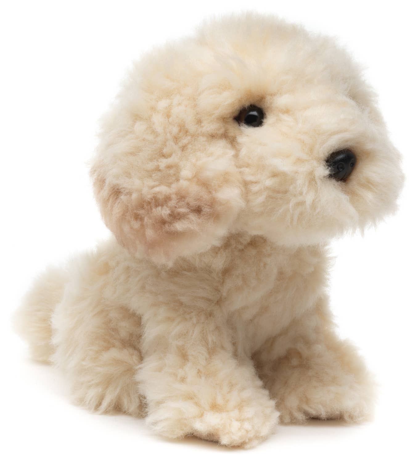 Cockapoo Plush, Sitting, 18 cm, Super Soft & Recycled Filling