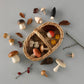 Forest Mushrooms Basket, Wooden Play Set