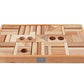 Natural blocks in tray - 54 pcs