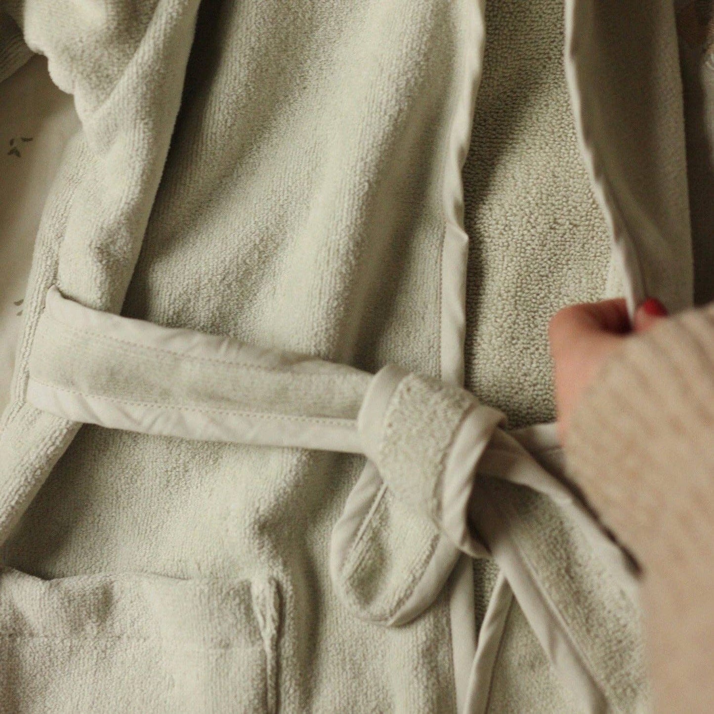 Children's Towelling Robe, Frog