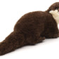 Otter Plush, Standing, Eco-Line 100% Recycled, 25 cm, Embroidered Eyes