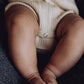Wool Rib L/S Bodysuit - Oat