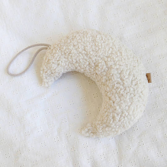Wall Decoration, Teddy Moon, Cream