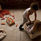 Rainbow blocks in sack - 100 pcs