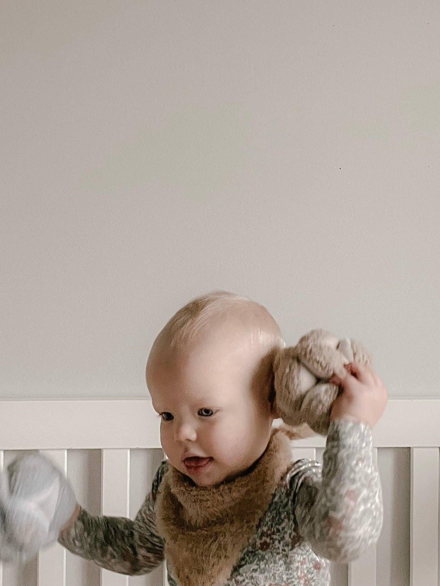 Monti Baby Rattle, Montessori Baby Toy