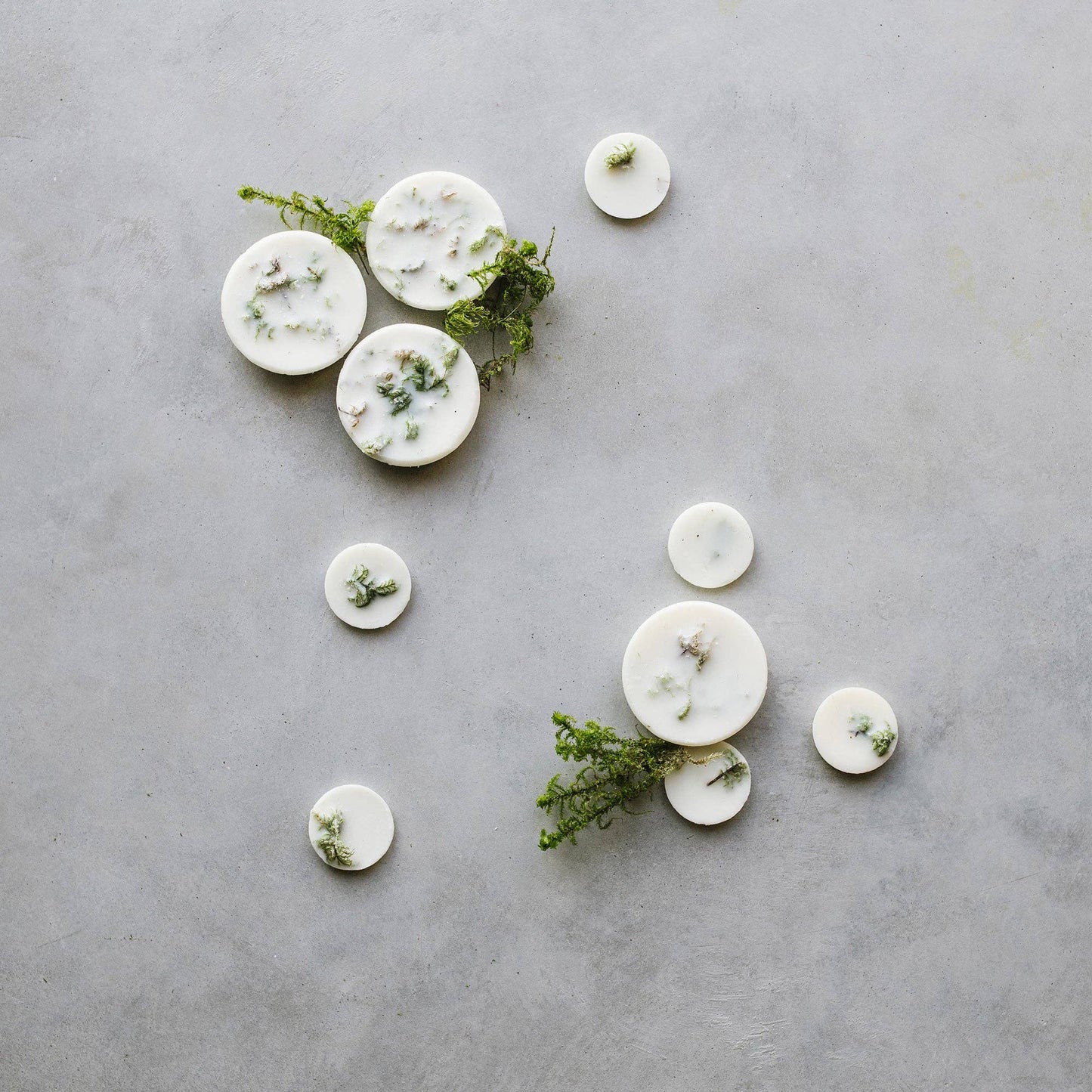 Moss Scented Wax Rounds