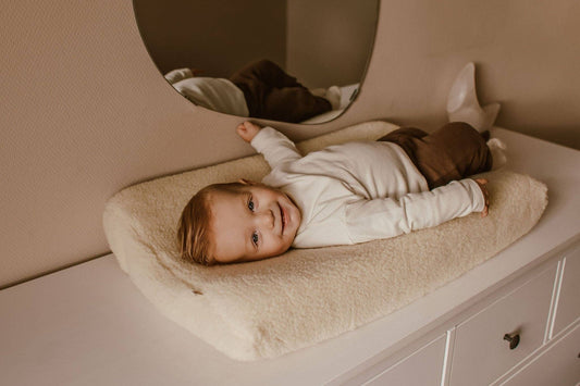 Changing mat cover 50x70 - Merino wool