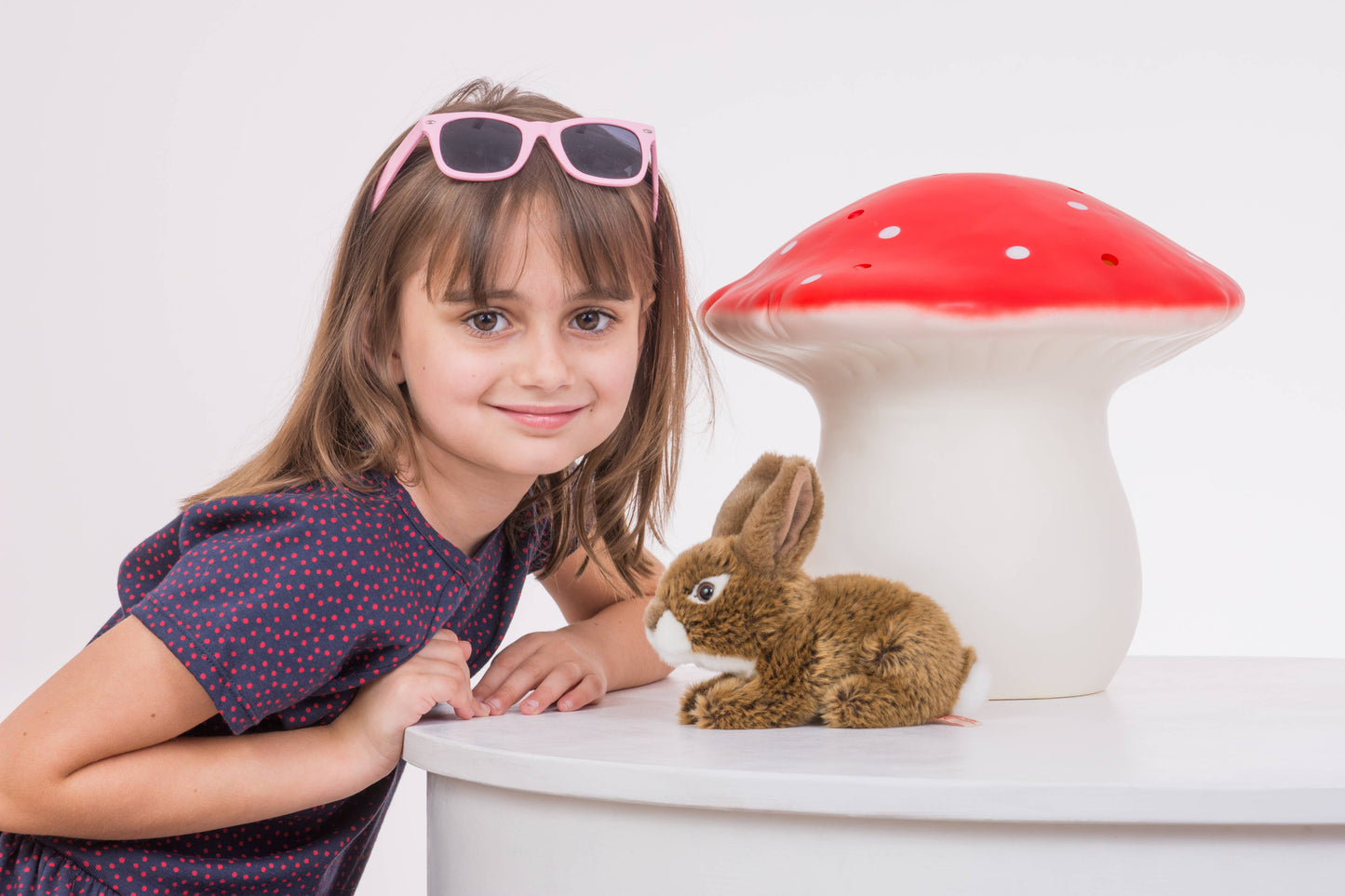 Bunny sitting brown 19 cm - soft toy - plush toy