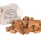 Natural blocks in sack XL - 50 pcs