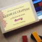 Beeswax Block Rubbing Crayons, Set of 14 Natural Colours