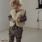 Wool Sherpa Vest - Milk