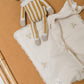 Embroidered Clover Baby Snuggle Cloth