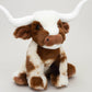 Texas Longhorn Highland  Medium Soft Toy Cow, 23cm
