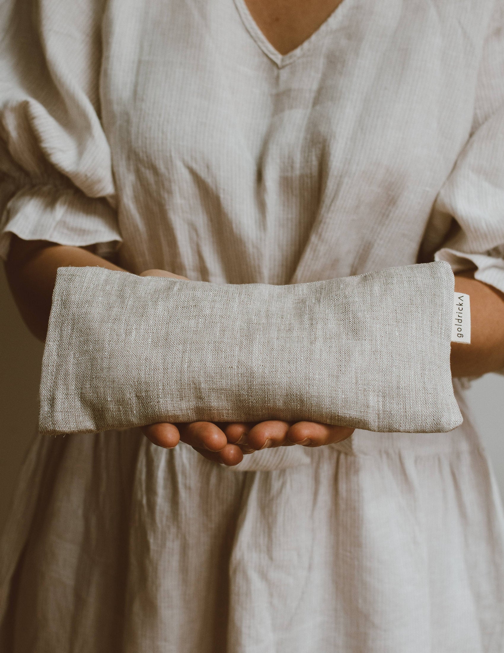Aromatherapy Eye Pillow | French Lavender: Silk Cover