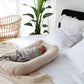 Merino Wool Knitted Baby Blanket, All-Season, Oeko-Tex Certified
