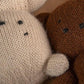 Alpaca Wool Teddy Bear, Handmade & Fairtrade