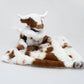 Texas Longhorn Highland Cow, Soft Toy Soother Comforter, 29cm