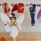Mona Paper Doll, Danish Design Cut-Out Card