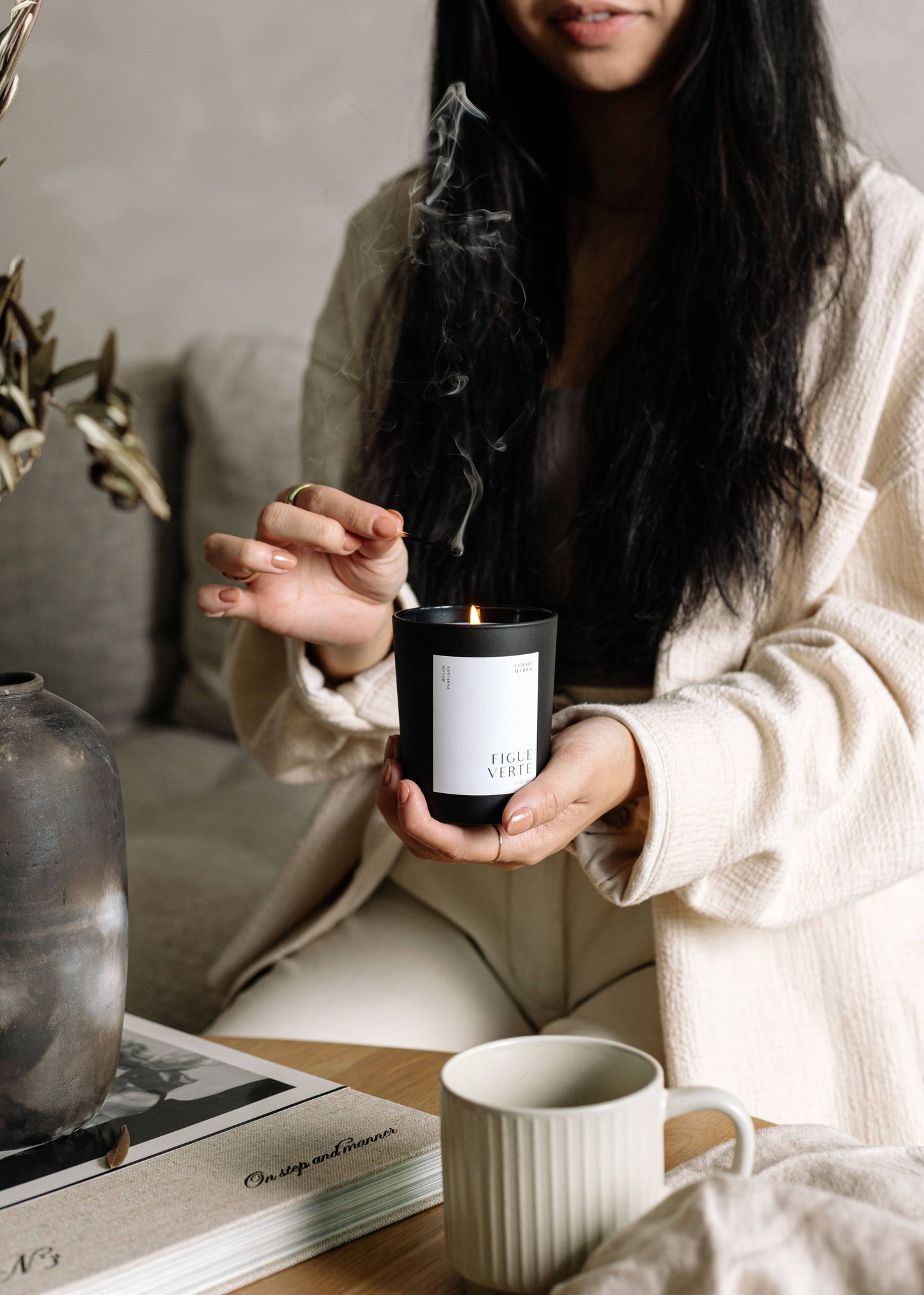 Bougie Parfumée Figue Verte