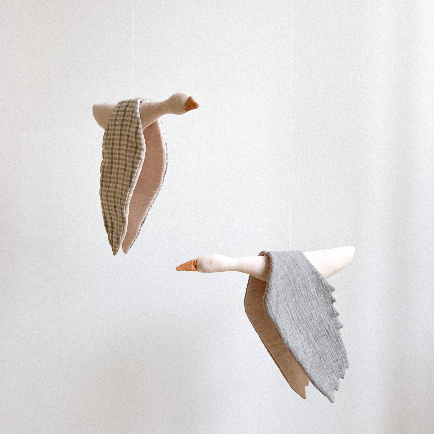 Checkered Fabric Bird
