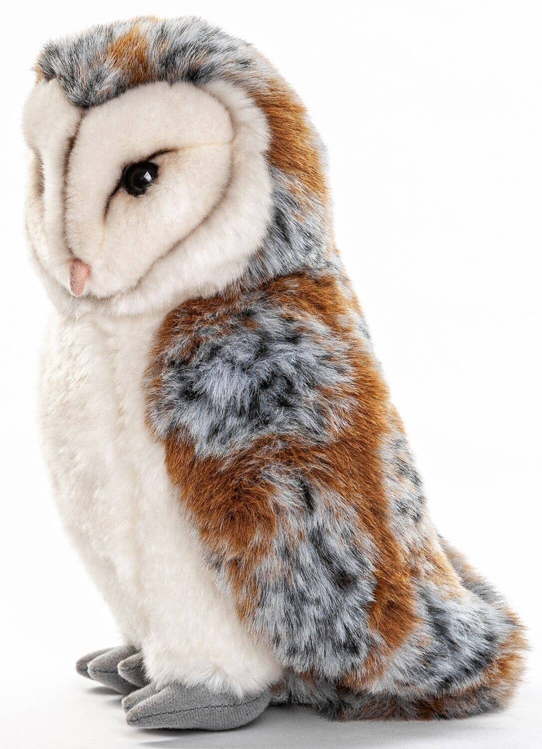 Barn owl cuddly toy