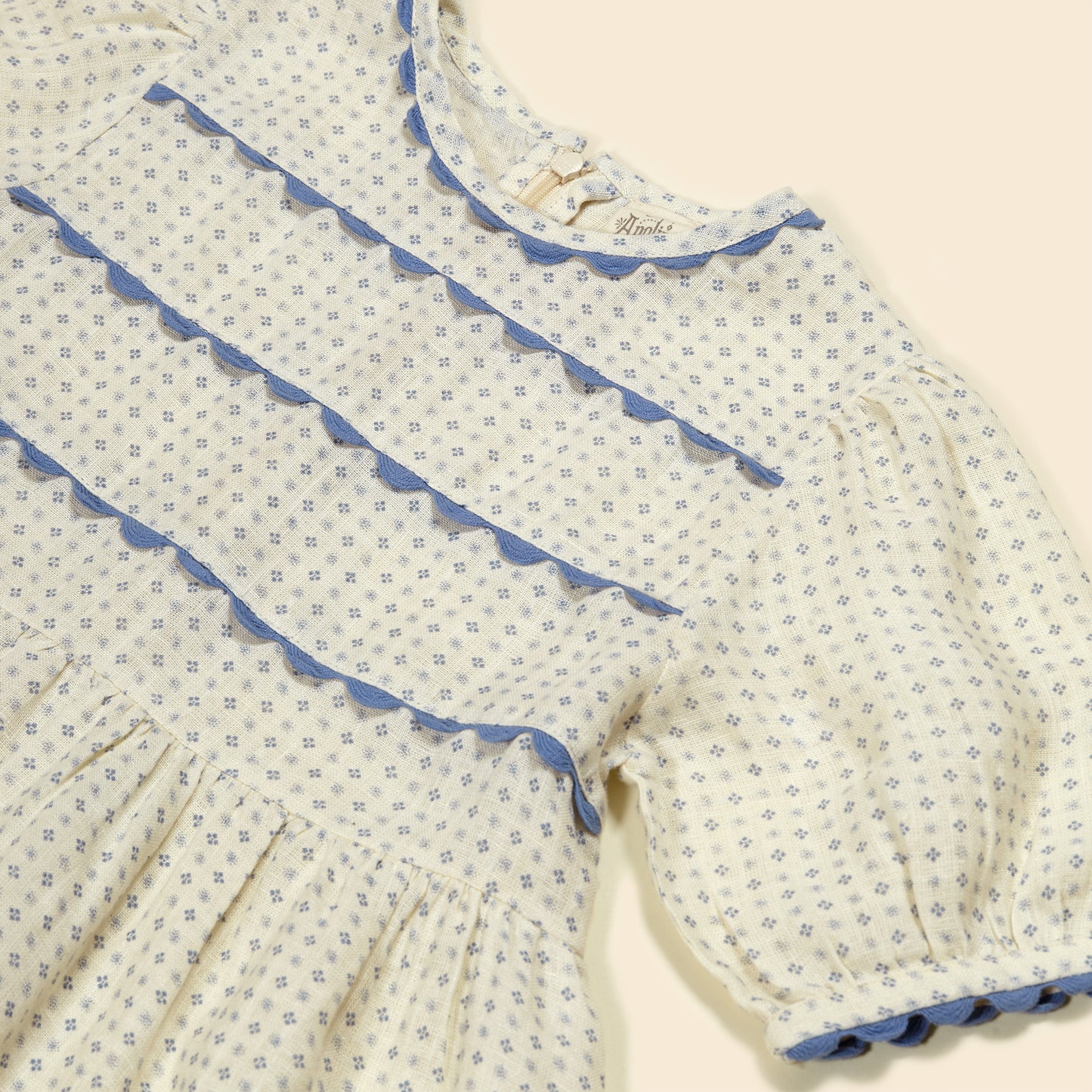 Apolina, Abigail Dress, Dot Calico