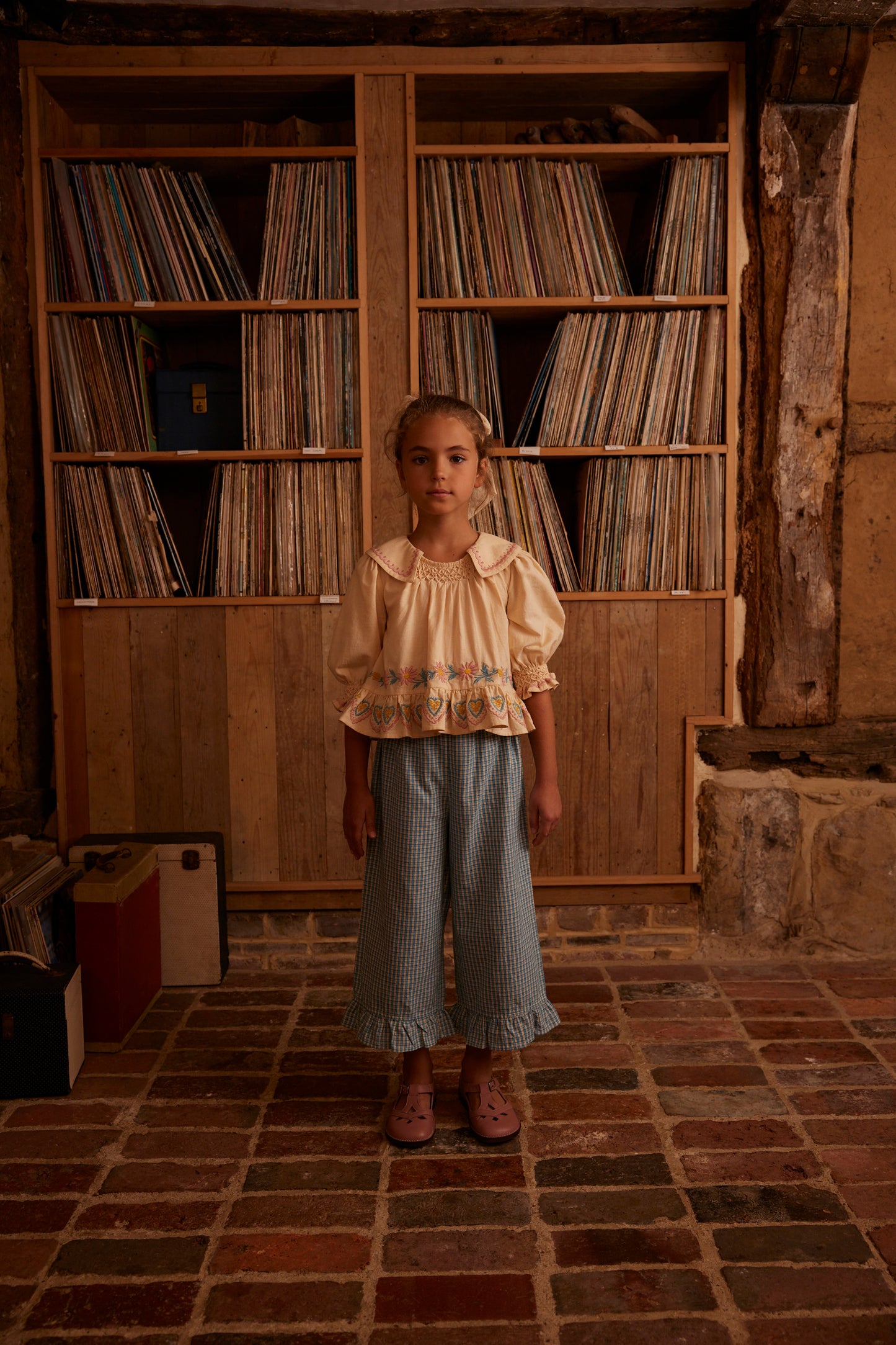 Bettina Blouse, Cashew