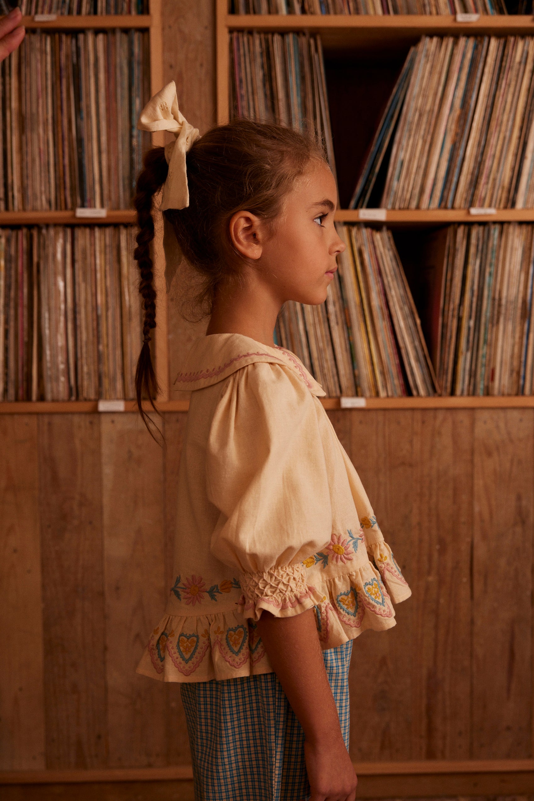 Bettina Blouse, Cashew
