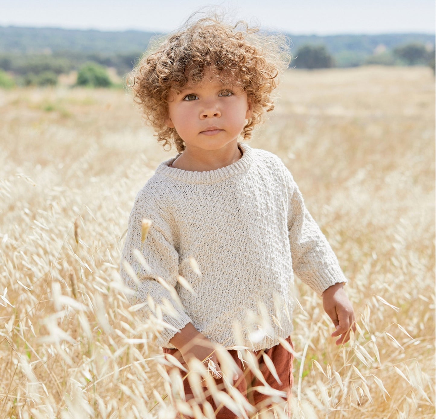 Knitted Sweater, Baby & Kids, Play Up, Cotton & Linen