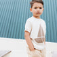 Boat Sweater, Cream Oak