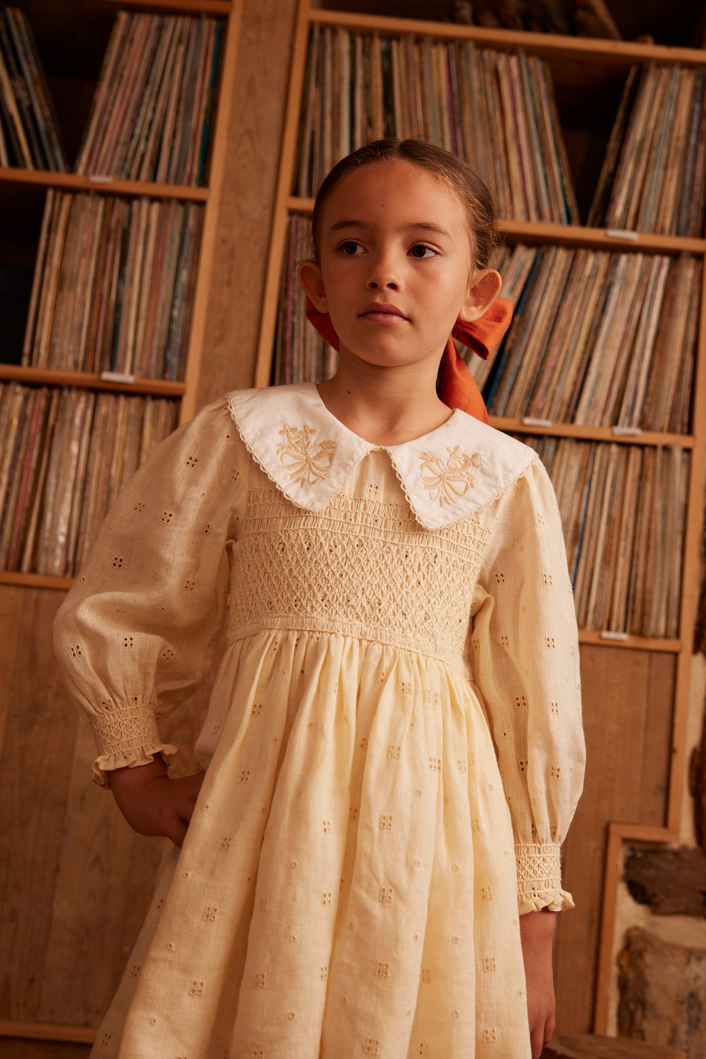 Carey Dress, Broderie Anglaise