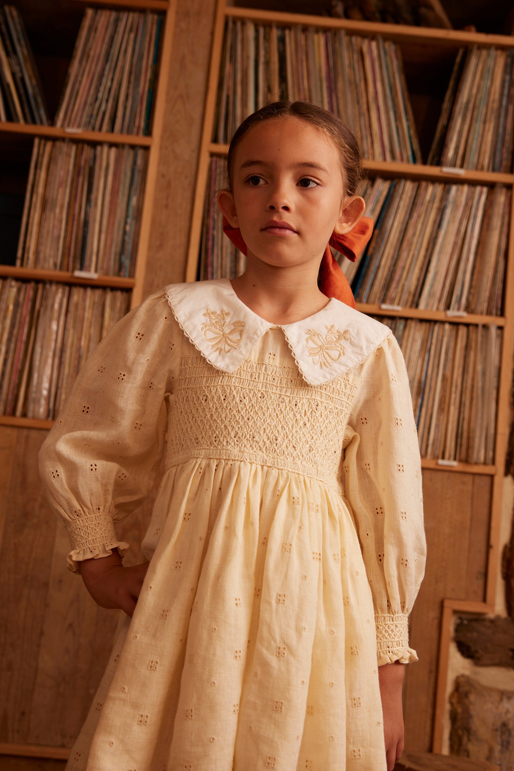 Carey Dress, Broderie Anglaise