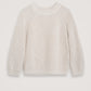 Patent Sweater, Creme, Organic & Gots