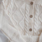 Cardigan & Shorts Set, Buttercream