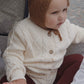 Cardigan & Shorts Set, Buttercream