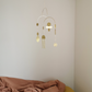 #2 Kinetic Brass Mobile, Small Wave Art, Handmade