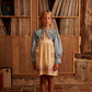 Dionne Blouse, Quilt Calico, Blue Pebble