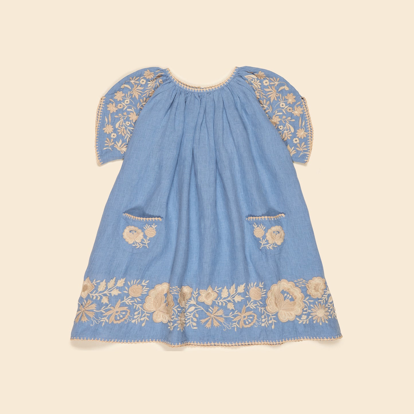 Apolina, Fay Dress, Cornflower