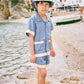 Misha & Puff, Seaside Bucket Hat, Blueslate